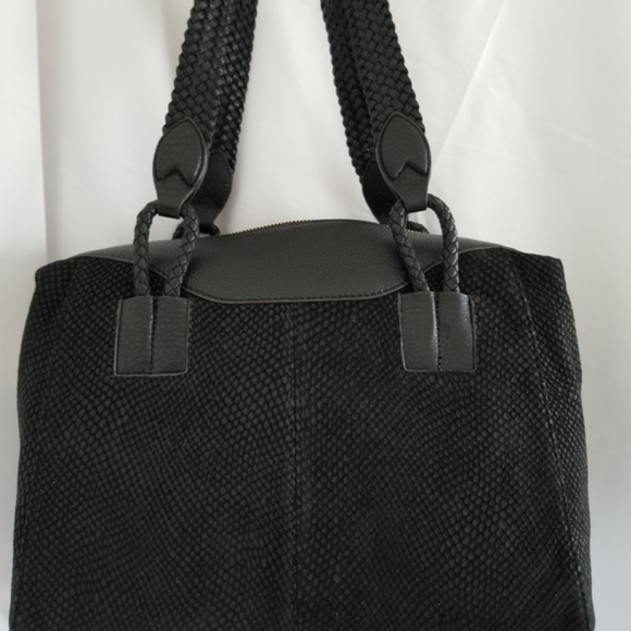 Aimee Kestenberg Genuine Leather Satchel Bag NEW - Picture 1 of 8